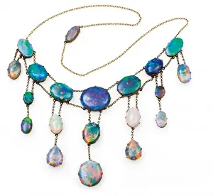 Mineraloid Prints: Opal necklace