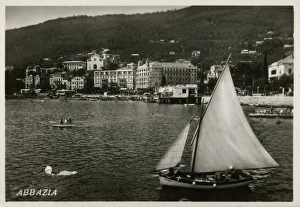 Images Dated 16th December 2016: Opatija (Abbazia), Croatia on the Adriatic coast