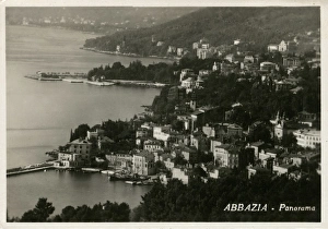 Images Dated 16th December 2016: Opatija (Abbazia), Croatia on the Adriatic coast
