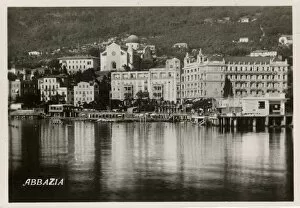 Images Dated 19th December 2016: Opatija (Abbazia), Croatia on the Adriatic coast