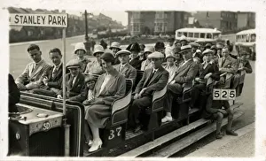 Open-air Bus, Blackpool, Lancashire