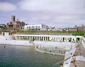Open air swimming pool, Penzance, Cornwall