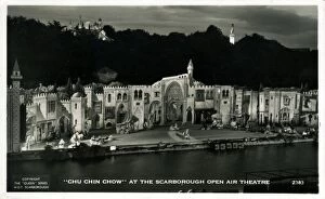 Chow Collection: Open-air Theatre, Scarborough, Yorkshire