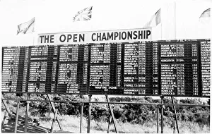 Lytham Prints: The Open Championship leader board