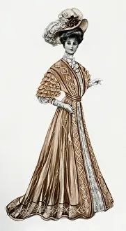 Bend Prints: Open Robe 1908
