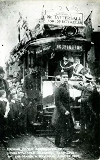 Opening of Accrington to Oswaldtwistle Tramway, Accrington