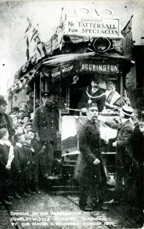 Lancashire Gallery: Opening of Accrington to Oswaldtwistle Tramway, Accrington