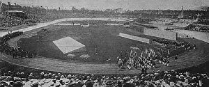 Olympics Gallery: Opening of Berlin Stadium - venue for 1916 Olympics