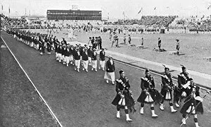 Athletes Collection: Opening Ceremony of the 1924 Olympic Games, Paris