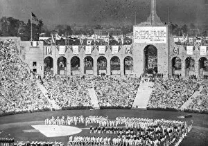 Contests Gallery: Opening Ceremony of the 1932 Los Angeles Olympic Games