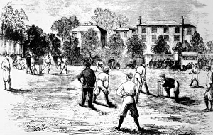 Opening day of the season at Lords 1865
