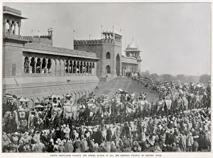 The opening days of the coronation ceremonies to mark the Emperor of India with Edward