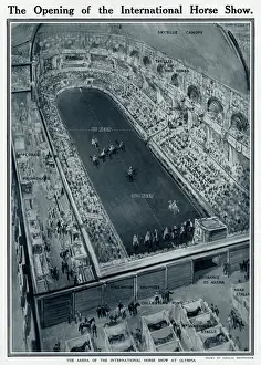 Macpherson Prints: Opening of International Horse Show, Olympia, London