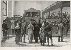Opening of Irish Land Court, Connaught, 1881 Opening of Irish Land Court, Connaught, 1881