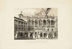 Images Dated 13th June 2012: Opening of New Hungerford Market, London