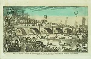 1830s Collection: Opening of New London Bridge