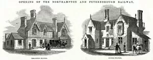 Opening of the Northampton & Peterborough Railway