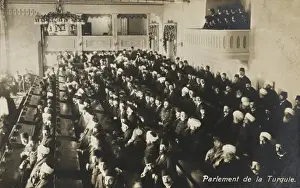 Opening of Parliament - waiting for the Sultan