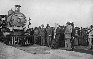 Opening of the Railway by King Faisal I of Iraq