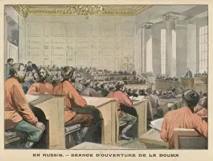 Radicals Prints: Opening session of the First State Duma, Russia