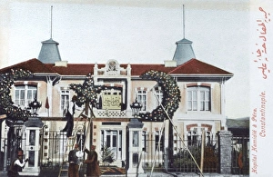 Images Dated 3rd May 2011: Opening of the Sultan Hamidie Hospital, Pera