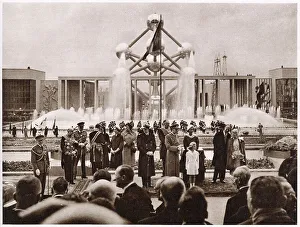 Opening of Universal and International Exhibition, Brussels