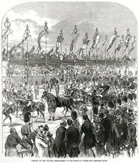 Roadway Prints: Opening of the Victorian Embankment 1870