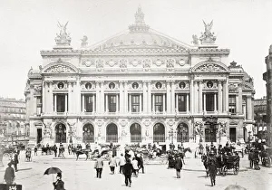 Garnier Prints: Opera house, Opera Garnier, Paris, France