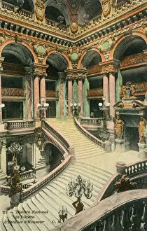 Inside Gallery: Opera / Paris / 1905 / Inside