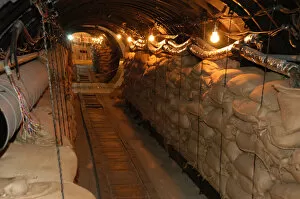 Images Dated 17th August 2006: Operation Gold. Reconstruction of the tunnel built by Americ