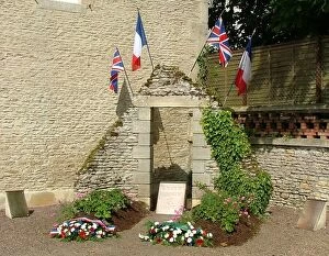 Images Dated 21st May 2019: Operation Mallard Memorials, St Aubin d Auquenay