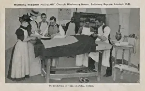 Surgeon Prints: An operation at Yezd Hospital, Iran