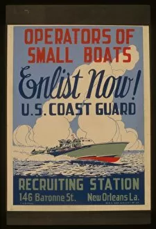 Progress Collection: Operators of small boats enlist now! US Coast Guard