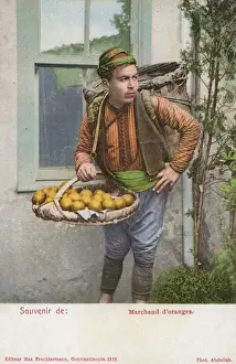 Orange Seller - Istanbul, Turkey
