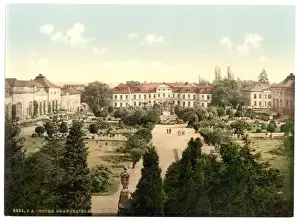 Thuringia Prints: Orangery Garden, Gotha, Thuringia, Germany