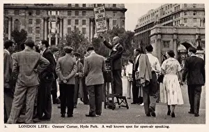 Fringe Prints: Orators Corner (Speakers Corner) - Hyde Park, London