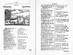 1658 Prints: Orbis Pictus, Farming