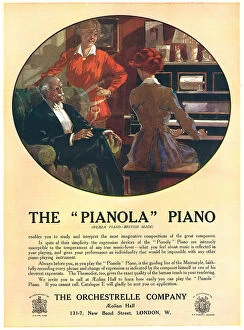 Bond Collection: Orchestrelle Company Advertisement Pianola