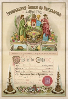 Order of Rechabites 1898