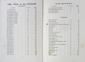 Images Dated 27th April 2012: Order of Service Booklet for those who died during the War