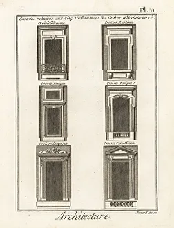 Orders of windows in Greek and Roman architecture