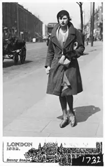 Over Coat Prints: Ordinary Girl 1932
