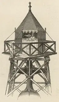 Ordnance Survey Observatory on St. Pauls Cathedral, London