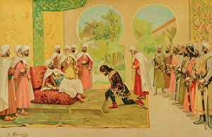 Sultan Collection: Ordono IV of Leon and Umayyad Caliph of Cordoba Al-Hakam II