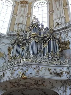 Images Dated 28th June 2010: Organ at Ettal Monastery, Upper Bavaria, Germany