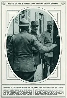 Foch Prints: Organisers of the French Offensive on the Somme
