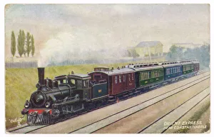 Istanbul Collection: Orient Express Postcard