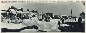 Orient Prints: Orient Express in Snow