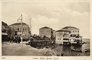 Beirut Prints: Orient Hotel in Beirut (Beyrouth), Lebanon