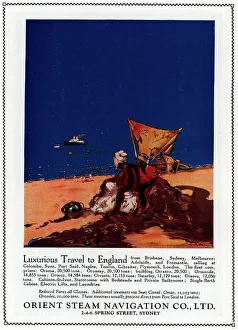 Orient Steam Navigation Company Advertisement